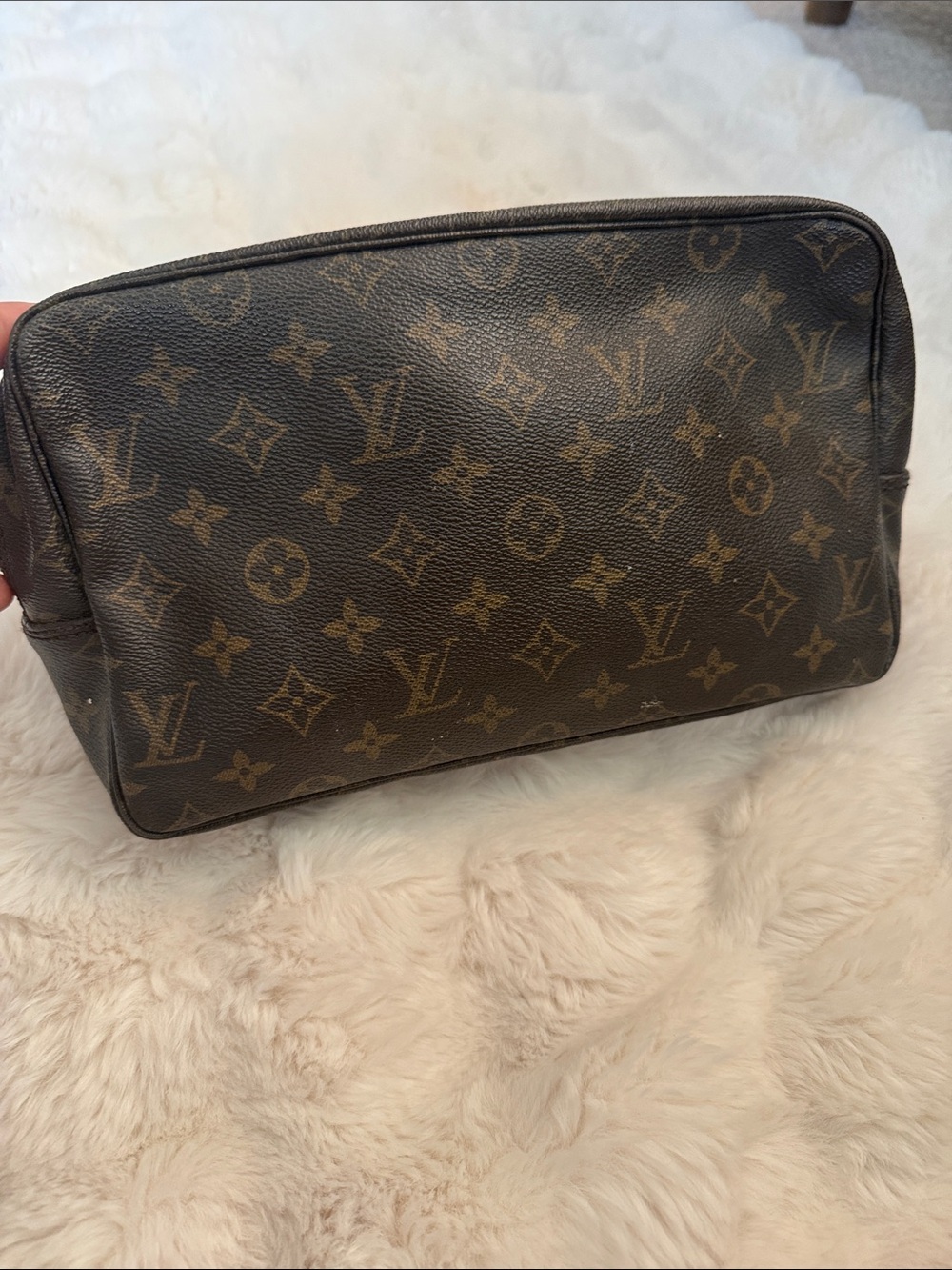 Louis Vuitton Monogram Canvas Travel Toiletry Case - Brown/Gold Monogram